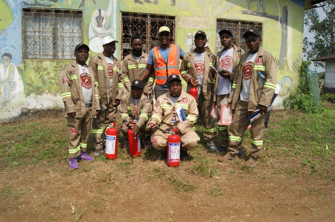Creation and Training of the First Nyasoso Volunteer Fire Brigade